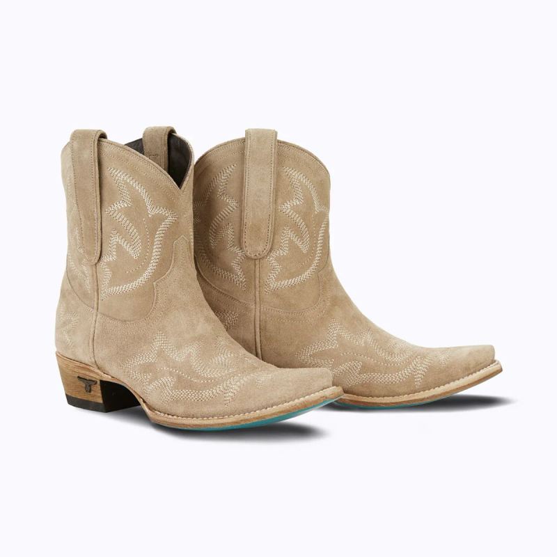 WOMEN'S SARATOGA BOOTIE X WEST DESPERADO-Latte Roughout