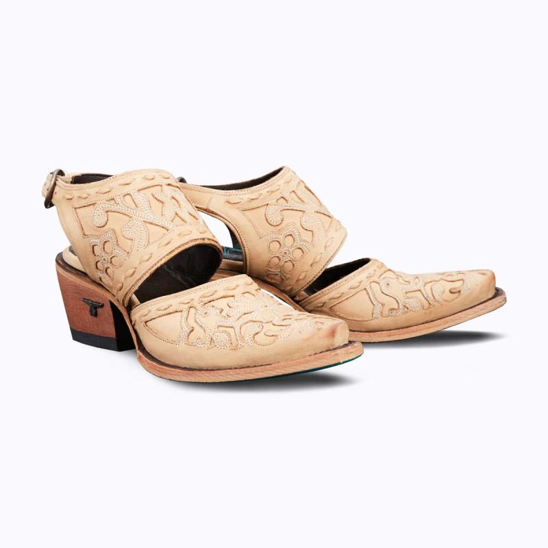 WOMEN'S ROBIN MULE-Bone