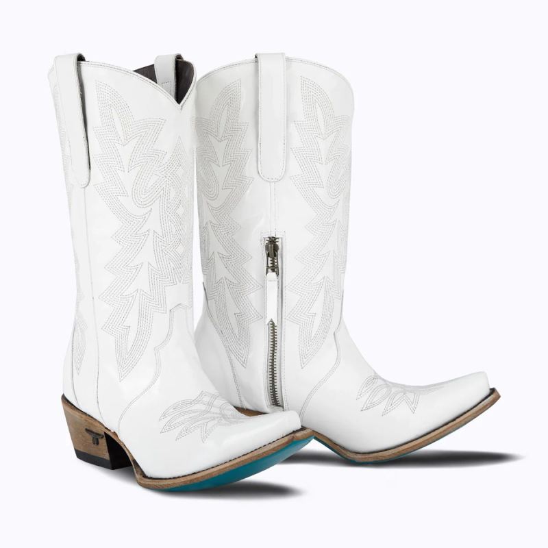 WOMEN'S OFF THE RECORD MIDI-White Patent